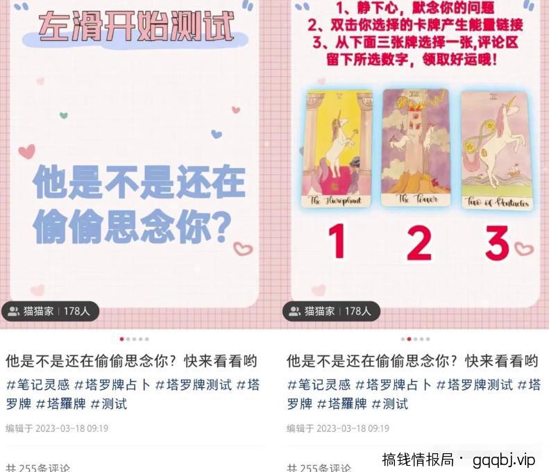 冷门赛道塔罗牌占卜项目,新手操作好也能轻松月入过万,玩法无私分享给你