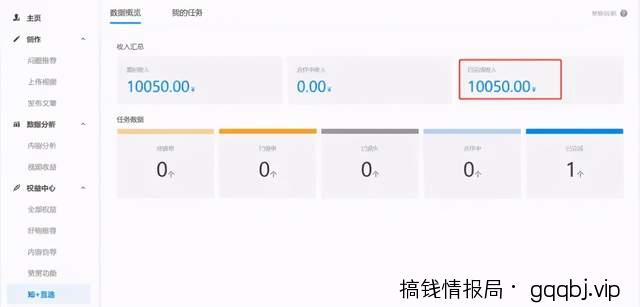 知+互选：1篇回答如何在知乎收到10000元广告费-搞钱情报局
