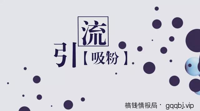 公众号引流涨粉秘籍详解(上):世上无难事,只怕有心人。-搞钱情报局