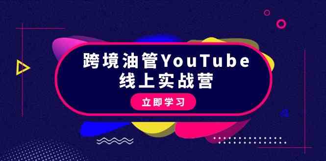 (9389期)跨境油管YouTube线上营:大量实战一步步教你从理论到实操到赚钱(45节)-搞钱情报局