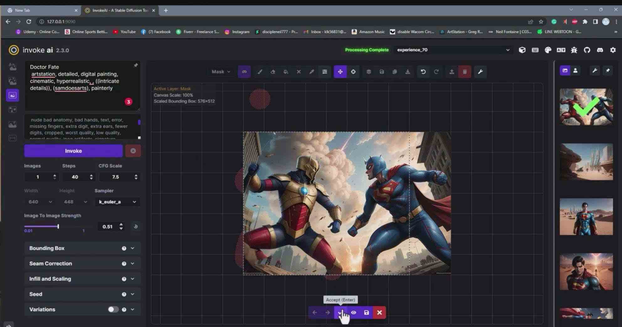 (9760期)Invoke AI 绘画教程-零基础创作可以销售的完美插图-49节-中英字幕-搞钱情报局