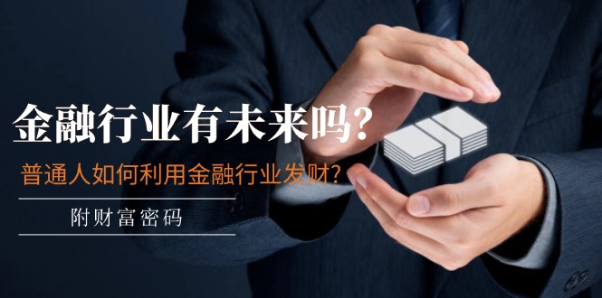 （11499期）某付费文章：金融行业有未来吗？普通人如何利用金融行业发财?(附财富密码)-搞钱情报局