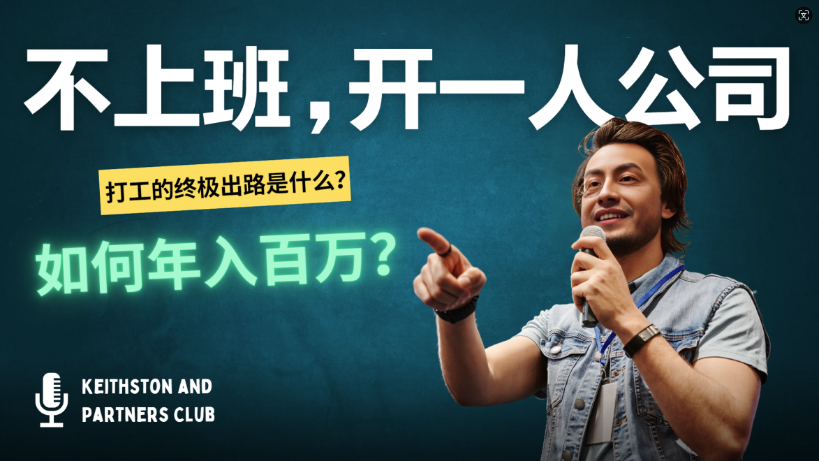 （12647期）不上班，开一人公司，如何年入百万？-搞钱情报局